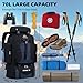 Imagen de Yaskyly 70L Mochilas de Senderismo Camping Hombre y Mujer Gran Capacidad Mochila para Trekking Camping Viajes y Actividades al Aire Libre con Múltiples Compartimentos y Sistema Transpirable