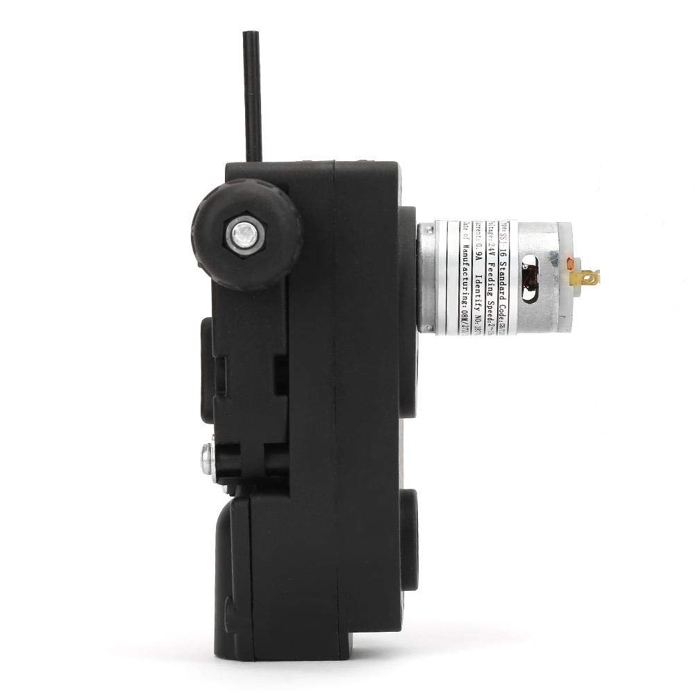 DC 24V 15W Mig Soldador Roll Motor de alimentación de alambre 0.024-0.039 in Máquina alimentadora de alambre de soldadura Máquina de alimentación de alambre de flujo de soldadura Alimentación 7