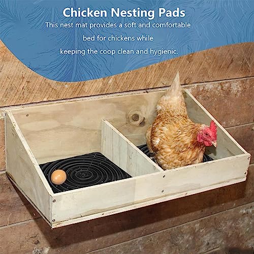 Almofadas de caixa de nidificação de frango,Almofadas de caixa de ninho de aves reutilizáveis ​​e la