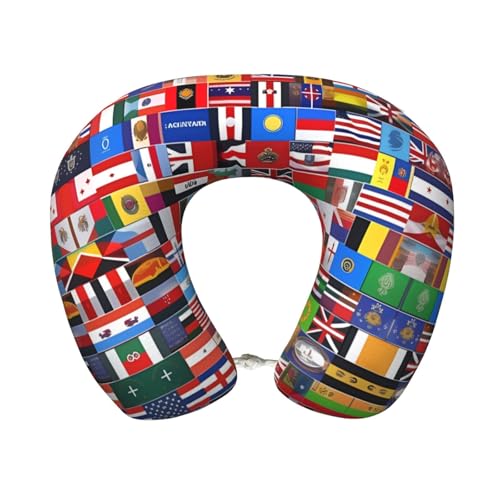 Almohada cervical de espuma viscoelástica para viaje