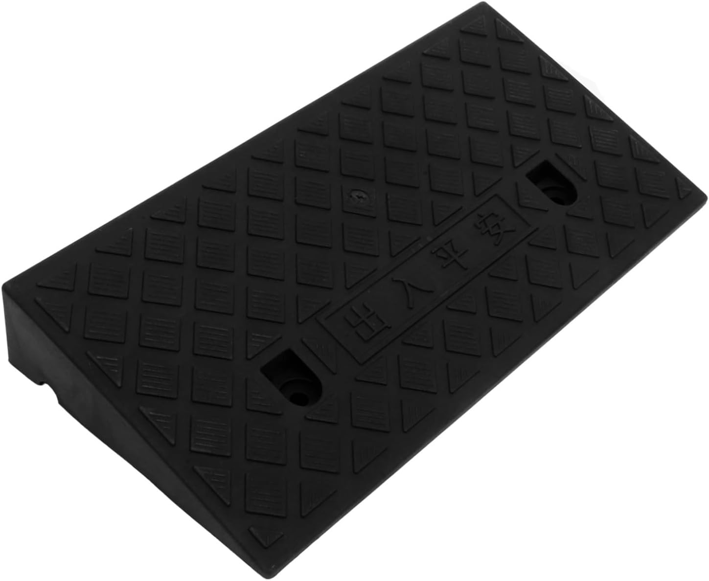 STOBAZA Car Climbing Mat Strong Wheelchair Ramp Pad Non-Slip Door Threshold Ramp for Home Easy to Install