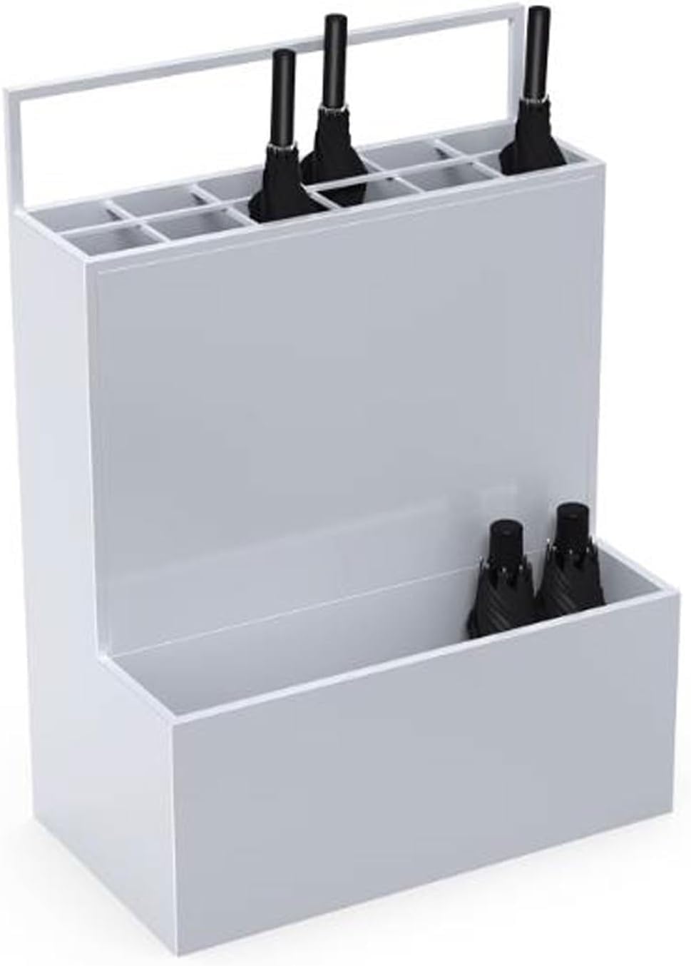 Large Capacity with Removable Drip Tray for Home, Office, and Hotel Lobby Entryway - Commercial Grade for Easy Storage and Organization