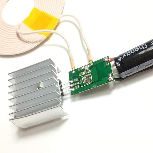 Miniatura 3 de Taidacent 12 V 3A de alta potencia inalámbrica carga estera larga distancia inductiva módulo de carga inalámbrica módulo de fuente de alimentación