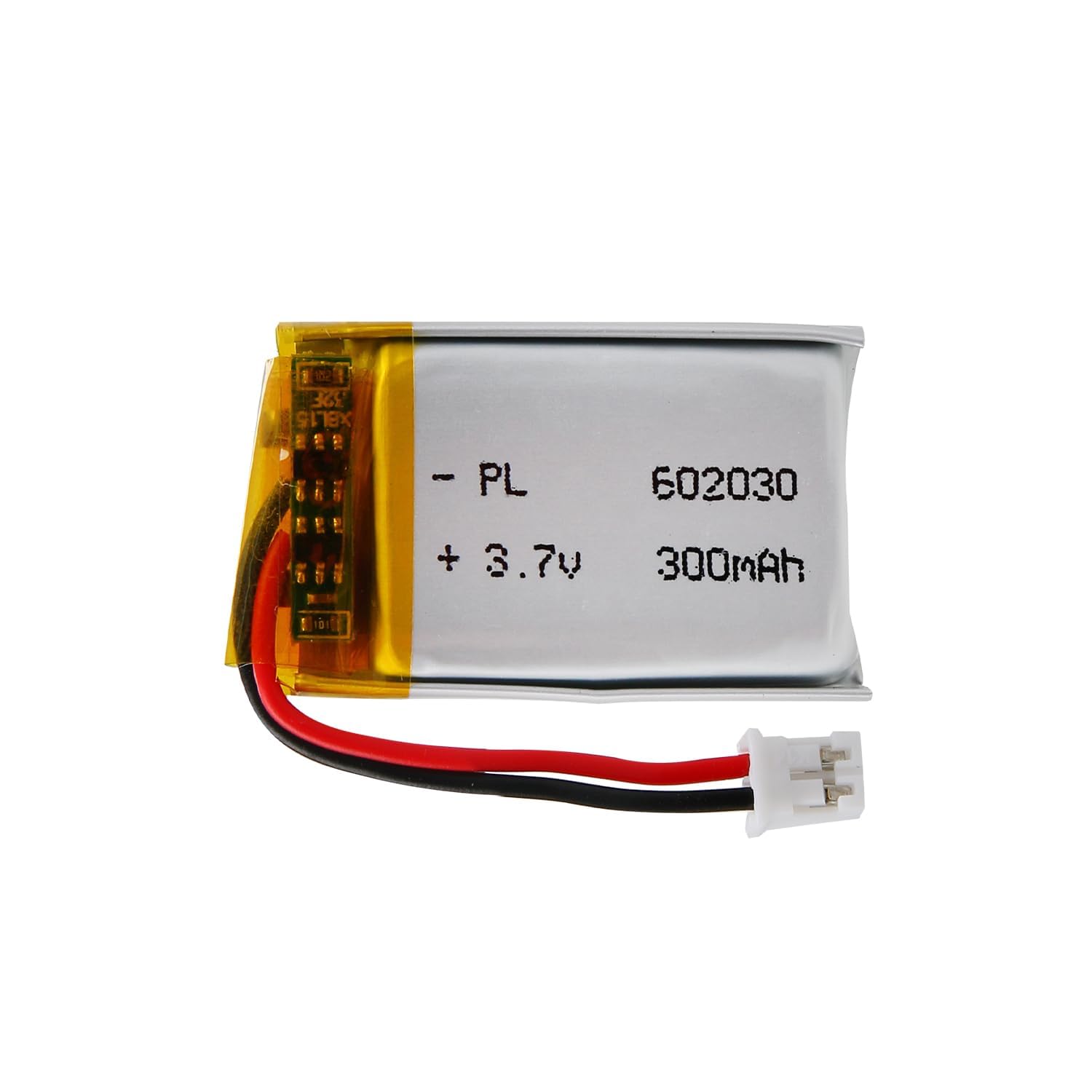 Batería Lipo 3.7V, 380mAh 702030 a Iones de Litio con conexión 2P-PH con Paso 2,0 mm — view 13