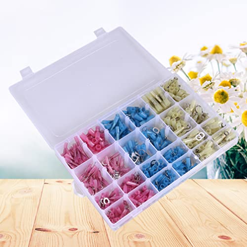 Veemoon 481 Pcs Calor Shrink Wire Conectores Impermeáveis ​​Automotivo Terminais Elétricos De Termin