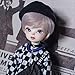 MEShape Mode BJD Garçon Doll 29,5cm 1/6 Fait Main Ensemble Complet Résine Poupée SD avec Vêtements Chaussures Perruque Makeup Accessoires, Ball Jointed Dolls Cadeau de Collection pour Filles