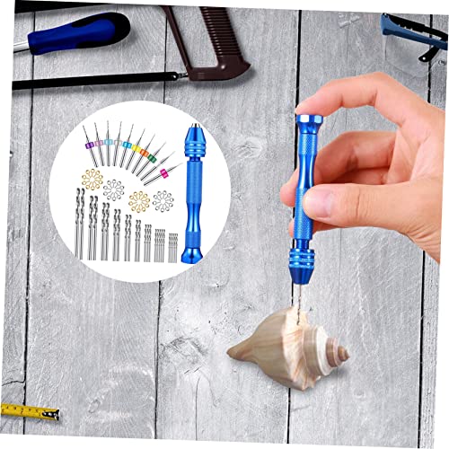Outil rotatif perceuse à main étau à broches mini forets plastique bois - 3