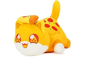 Official MeeMeows Pizza NOI Cat Plush (11")