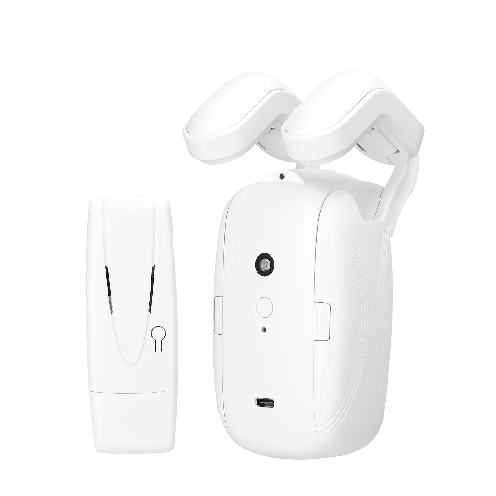Fafeicy Smarter Akkubetriebener Vorhangmotor, Automatischer Öffner für
