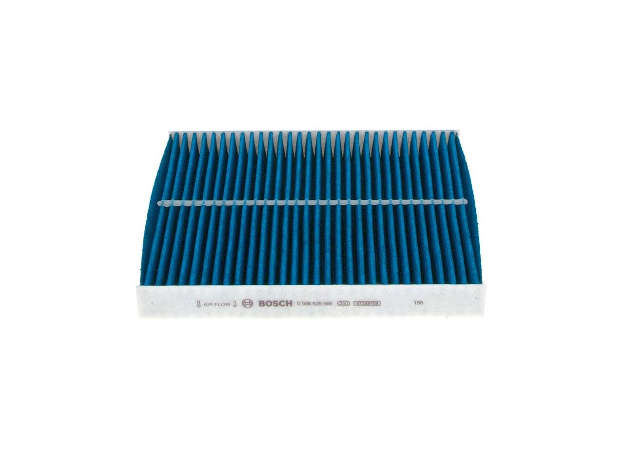 Bosch FILTER+pro Filtro Abitacolo A8566, Filtro di Ricambio ad Alta Efficienza - Agisce efficacemente contro polline, polveri Sottili, muffe e batteri per un'aria più pulita all'interno del veicolo