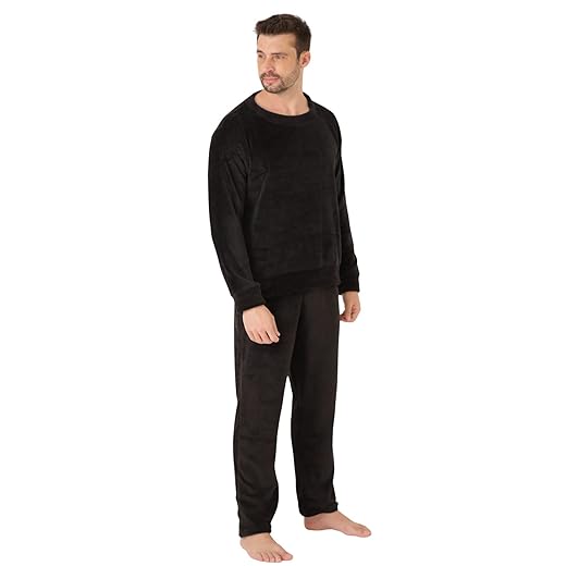 Pijama Longo Masculino Fleece Frio Inverno Do M ao G1