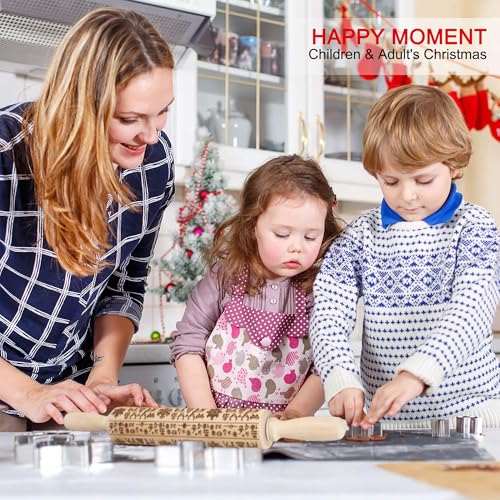 Gurfakefi 10Pcs Christmas Cookie Cutters Set Stainless Steel Cutter Molds with 100Pcs Self Adhesive Candy Bags for Party Supplies Thanksgiving by Gurfakefi - Used condition - Image 8