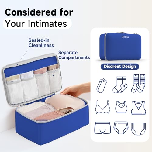 Image of 9 Set Packing Cubes for Travel, Gifts for Women Mom,Anti-Tearing Suitcase Organizer,OlarHike Vacation Essentials & Accessories for Cruise Ship