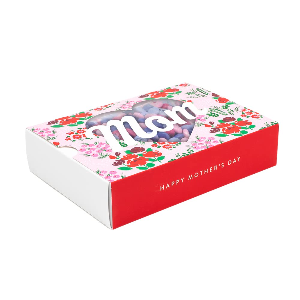 M&M’S WORLD Happy Mother's Day Gift Box, 1 lb of Chocolate Candies, Printed M&M'S With Happy Mother's Day & Best Mom Ever Icons, Sweet Gift For Every Mother Figure