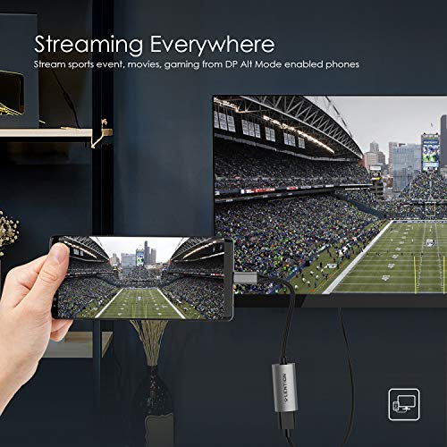 image for LENTION USB C to HDMI Adapter, 4K/60Hz Digital AV Compatible MacBook P