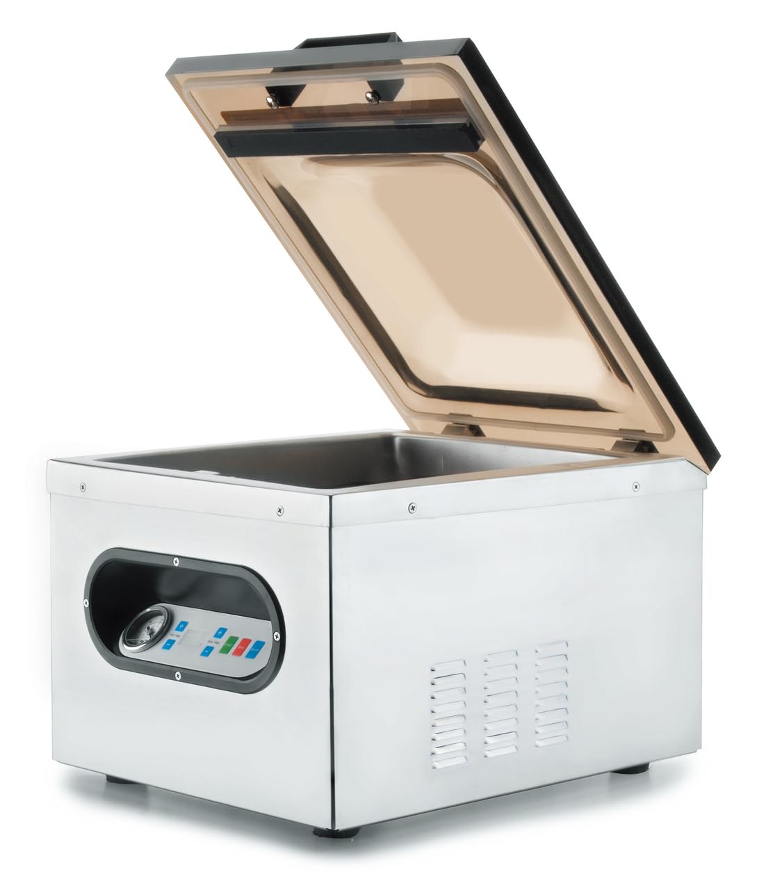 METRO Professional Envasadora al vacío GVS1001, con bomba, maquina de envasar con barra de sellado extraible, tiempo ajustable, universal