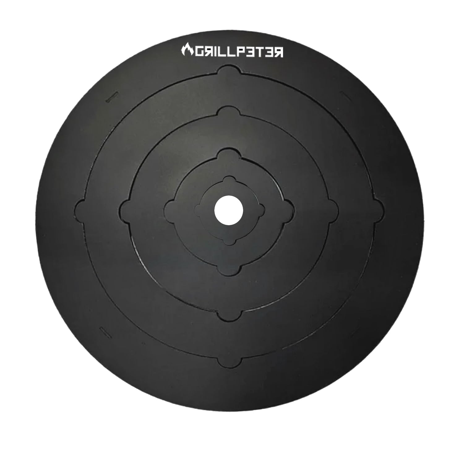 Adapterplatte für Utschak Kochplatte aus Stahl 4mm (Ø 45)