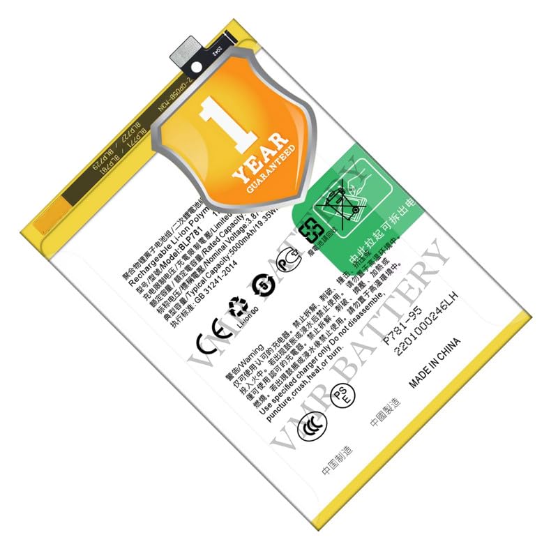 Image of Original BLP781 Battery Compatible for Oppo A52 4G (CPH2061, CPH2069, PADM00, PDAM10) | Oppo A72 4G (CPH2067) | Oppo A92 4G (CPH2059) - (5000mAh) - 1 Year Warranty K7