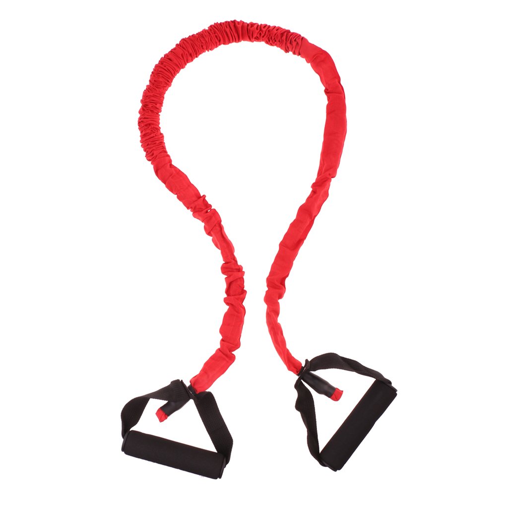 Elastic Resistance Loop Bands Exercise Yoga Pilates Fitness Training Red | Trainers Equipment & Gear Fitness, Running-picture-17