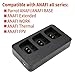 Hanatora Battery Charger (Indoor and in-car) for Parrot Anafi/ANAFI Base/ANAFI Extended/ANAFI FPV/ANAFI Thermal/ANAFI Work,Multi-Function Charging Accessories