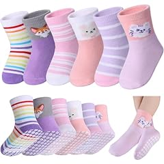 6 Pairs Animal &Stripe