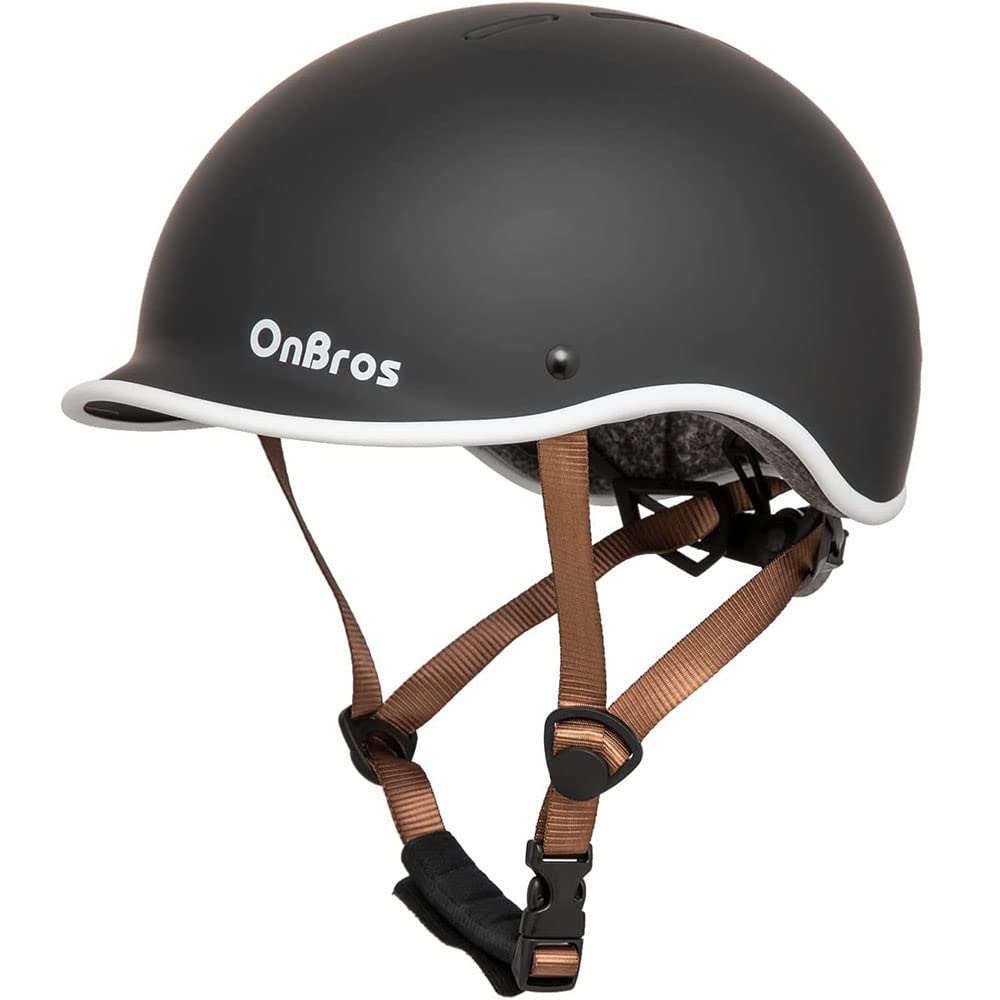 COOLBABY Bike Helmet,Helmets for Adults Men and Women,Riding Helmet,Adult Bike Helmet Safe and Stylish, Integrated Design for Road Bike Helmet,Black