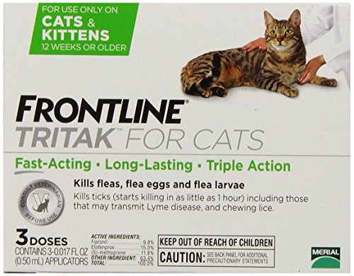 Frontline Tritak control de pulgas y plagas para gatos