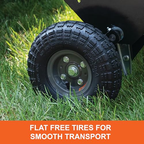 Agri-Fab 45-0518 40" Tow Behind Lawn Plug Aerator with Universal Hitch; Designed to Pull Behind Lawn & Garden Tractors