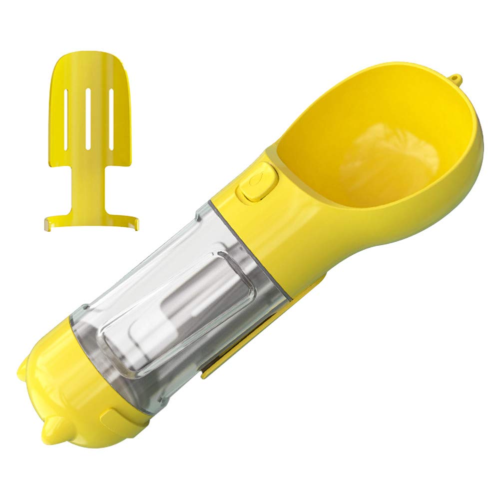 xihan123 Pet Water Dispenser Upgrade Plastic Material Rabbit Water Bottles Beautiful Durable Water Bottles For Dogs For Bacterial Free Drink Anytime And Anywhere A,yellow