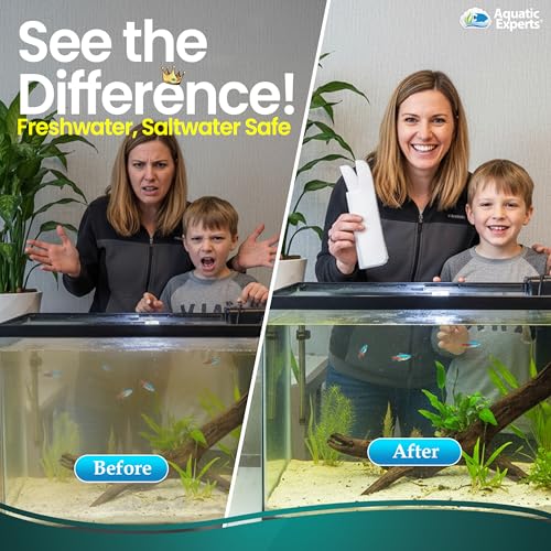 Image of Aquatic Experts Aquarium Filter Floss for Fish Tank Filters - FilterFirst Aquarium Filter Pad - Media for Crystal Clear Water, (6 Pack, Tidal 75 Compatible)
