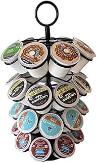 Lily's Home Compatible K Cup Capsules Holder Spinning Carousel for 28 K-Cups in