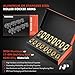A-Premium 16Pcs Gold Aluminum Engine Roller Rocker Arms 1.7 Ratio, 7/16