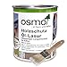 Produktbild Osmo Holzschutz Öl-Lasur - 0,75 l (700 Kiefer) + Flächenstreicher Pinsel von Pfahler Gratis. Grundierung und Lasur in einem Anstrich, Wirkt wasserabweisend und ist äußerst wetterund UV-beständig