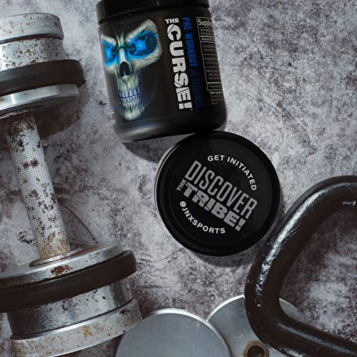 JNX SPORTS The Curse! Pre Workout Powder Increases Blood Flow, Boosts Strength and Energy, Improves Exercise Performance with Creatine … (Blue Raspberry) - Image 4