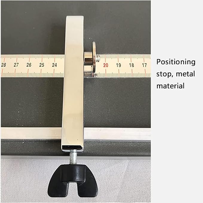 Plieuse manuelle en métal de 350 mm pour plier, marquer des cartes de vœux, des brochures et des papiers photo