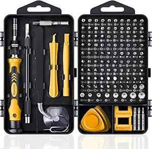 Bennort Screwdriver Set, 115 in 1 Professional Precision Screwdriver Set, Multi-Function Magnetic Slot Wrench Bits Repair Combination Screwdrive Tool Kit For Mobiles/Tablets/Glasses/Laptop/PC