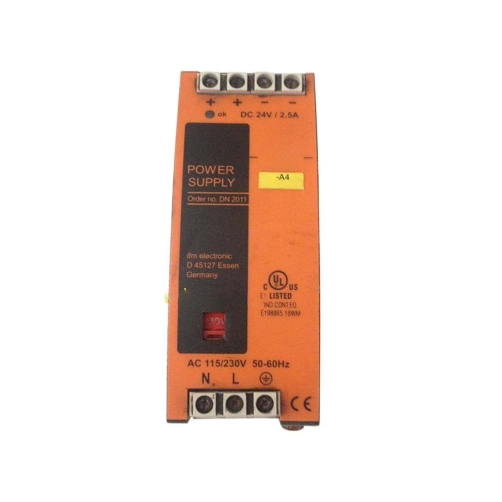 Alimentation à découpage DN2011 résout les baisses de tension 24V 60W
