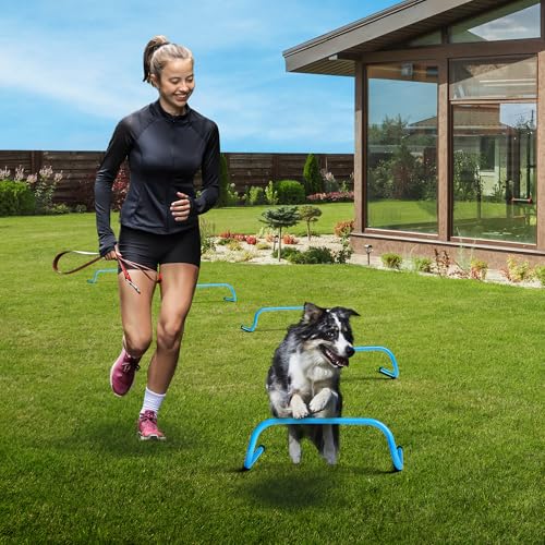 yes4all agility speed training agility hurdles for athletes - 5 pack - speed and agility training equipment for soccer basketball football hurdle training