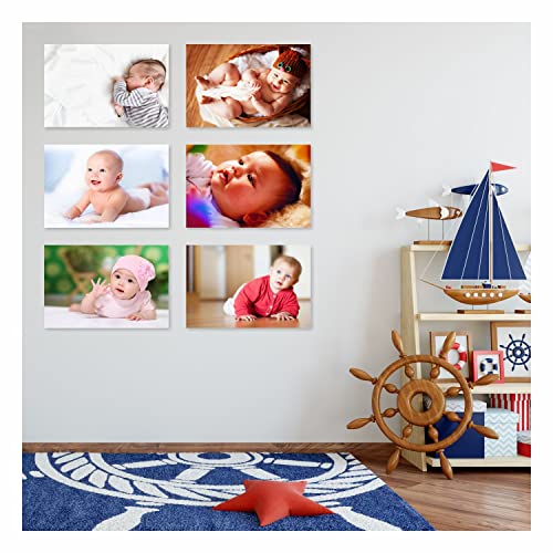 Image of SR CREATIVE CRAFT Cute Baby Posters | Smiling Baby Poster |Baby Wall Poster for Room Decor (12x18-Inches, 300GSM Thick Glossy Finish Paper) Set of 6 -pt-2
