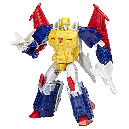 Transformers - Voyager Class - Figura de Legacy Evolution de Metalhawk de 17,5 cm - Figura de acción para niños y niñas a Partir de 8 años