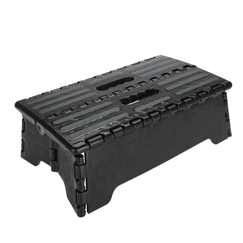 Tabouret Pliant pour Véhicule de Loisirs, Tabouret Pliant en Plastique pour Personnes âgées Qui Montent Lits/Escaliers, Marchepied pour Chien Entrer dans Voiture SUV, 38x21.5x13cm