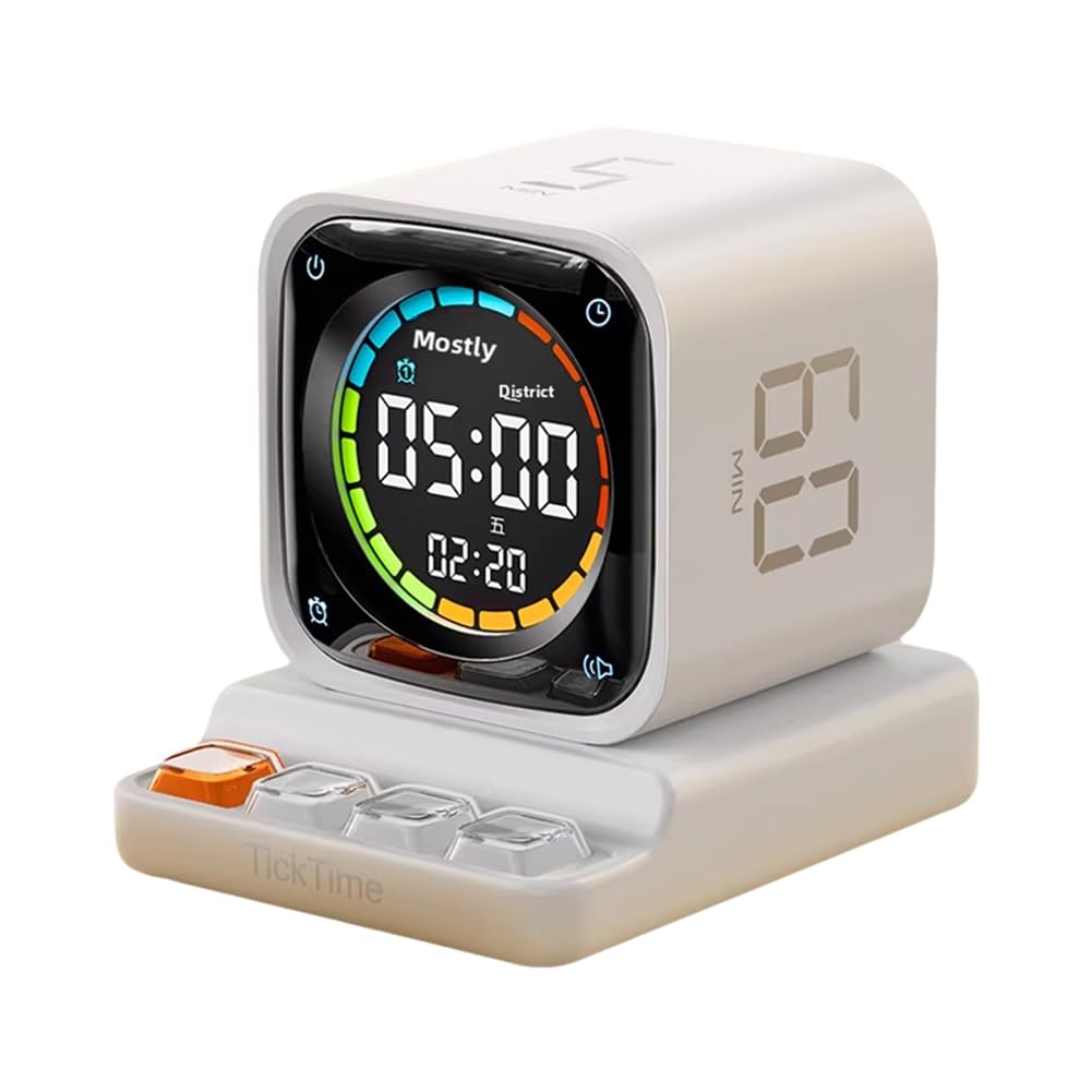 Reloj Electrónico TK3 Temporizador Personalizado Cronómetro Cuenta Regresiva Reloj para Cocinar Estudio Mini Temporizador Digital