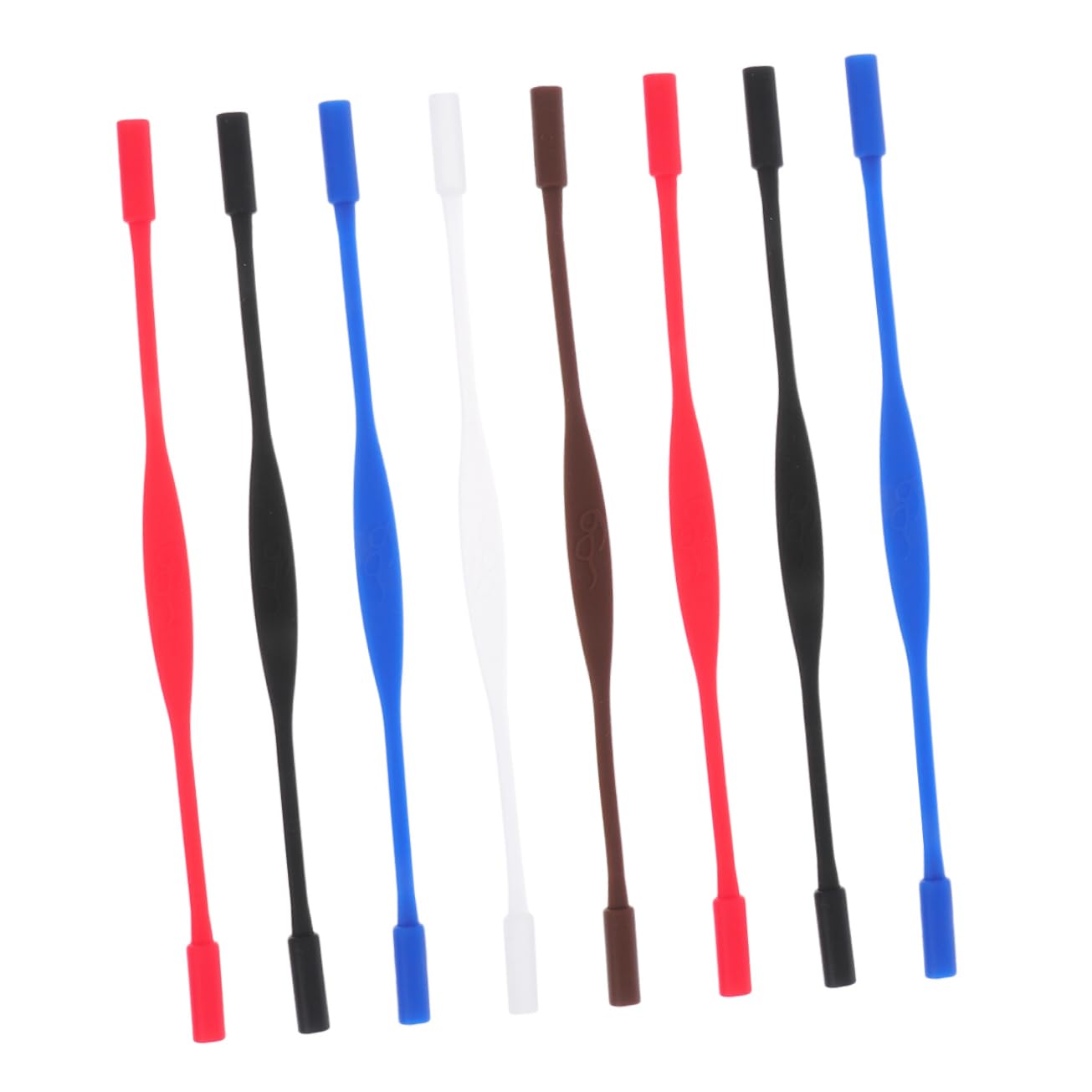 BUTIFULSIC 8pcs Silicone Glasses Strap Sports Sunglasses Eyeglasses Strap Glasses Strap for Glasses Lanyard Strap Glasses Anti-skid Chain Eyewear Retainer Sports Glasses