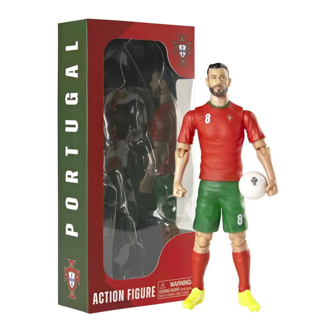 Banbo Toys SOCKERS Manchester City Bruno Fernandez 8" Collectible Soccer Action Figure
