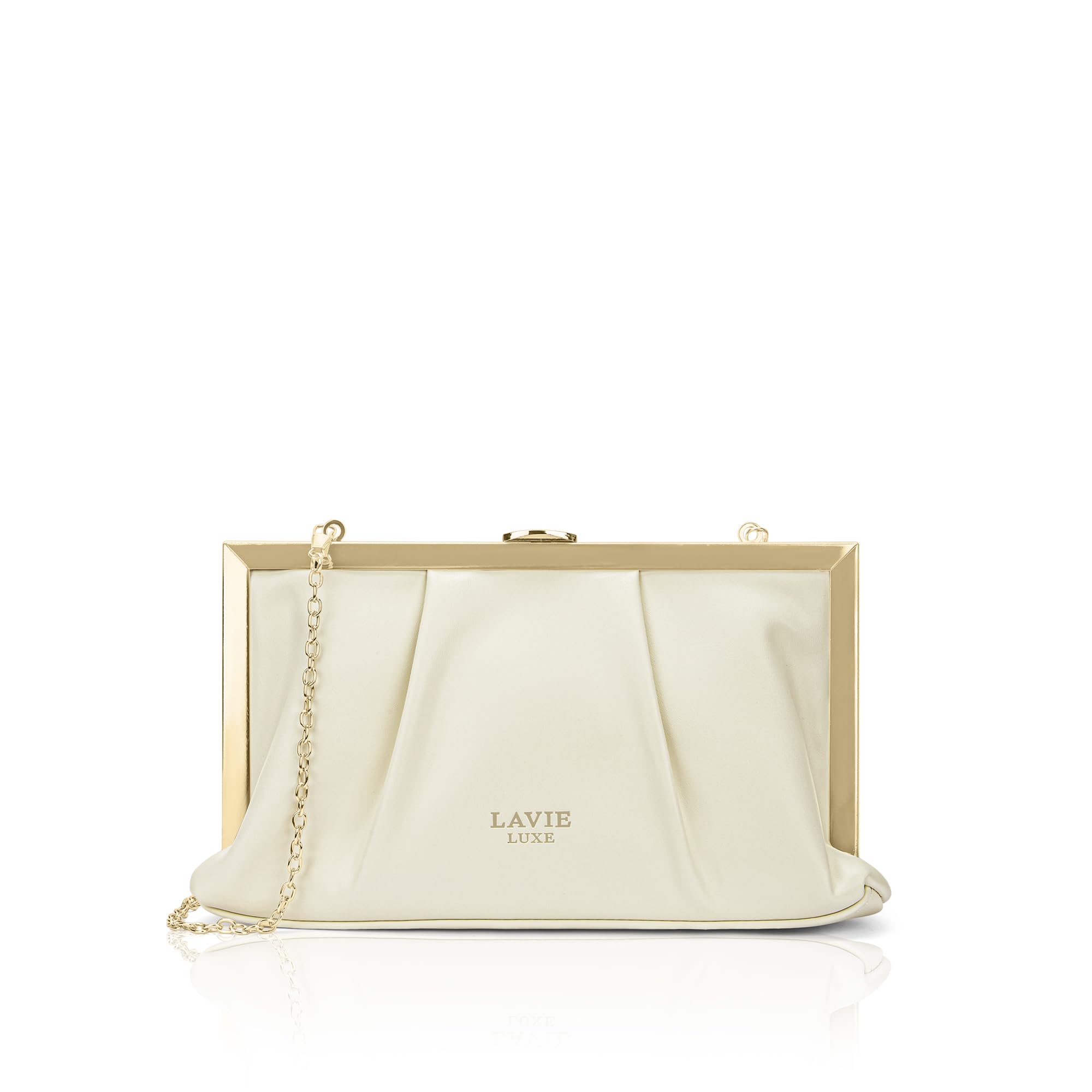 lavie luxe Women's Pleatz25 Frame clutch|Gift For Ladies-picture-12