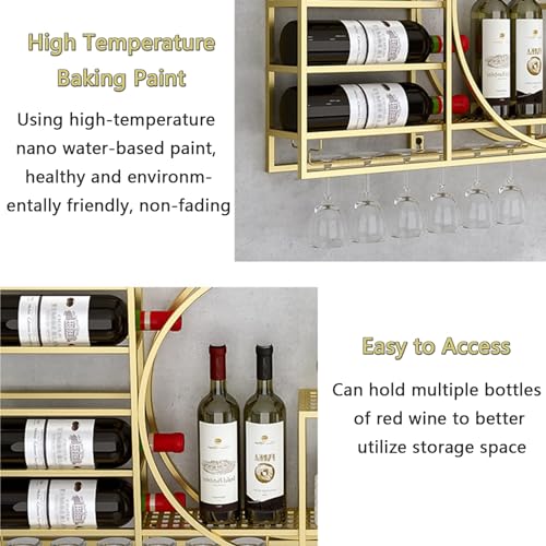 Étagères flottantes pour la maison pour optimiser l'espace du vin - 6
