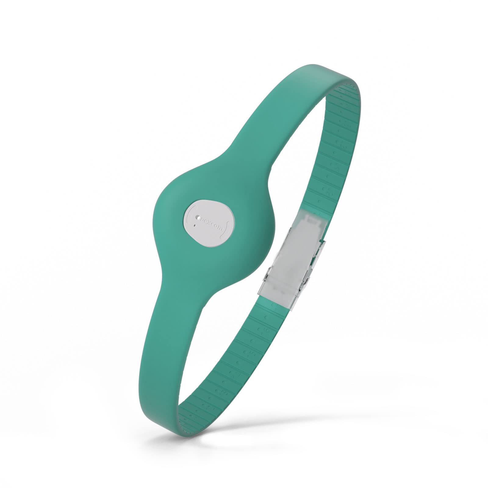 Divoti Sensor Cover Armband for Dexcom G7 | Adjustable, Trim-to-Fit CGM Holder | Adhesive-Free, Hypoallergenic Silicone | Secure, Comfortable Fit for Active Daily Wear & All Arm Sizes- Teal Green