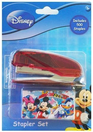 Mickey Mouse Stapler - Mini Stapler Set : Amazon.co.uk: Everything Else