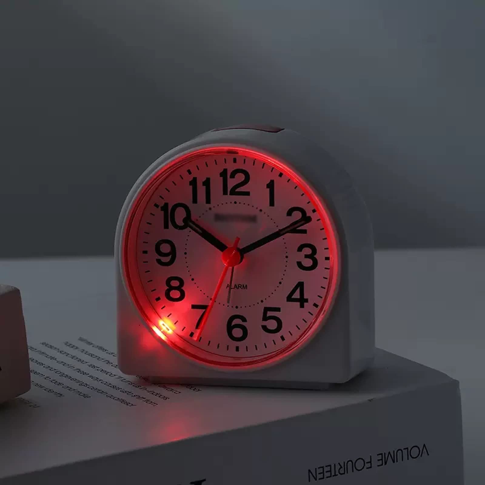 Sveglia da Comodino Sveglia Camera Da Letto E Casa Orologio Digitale(Red)