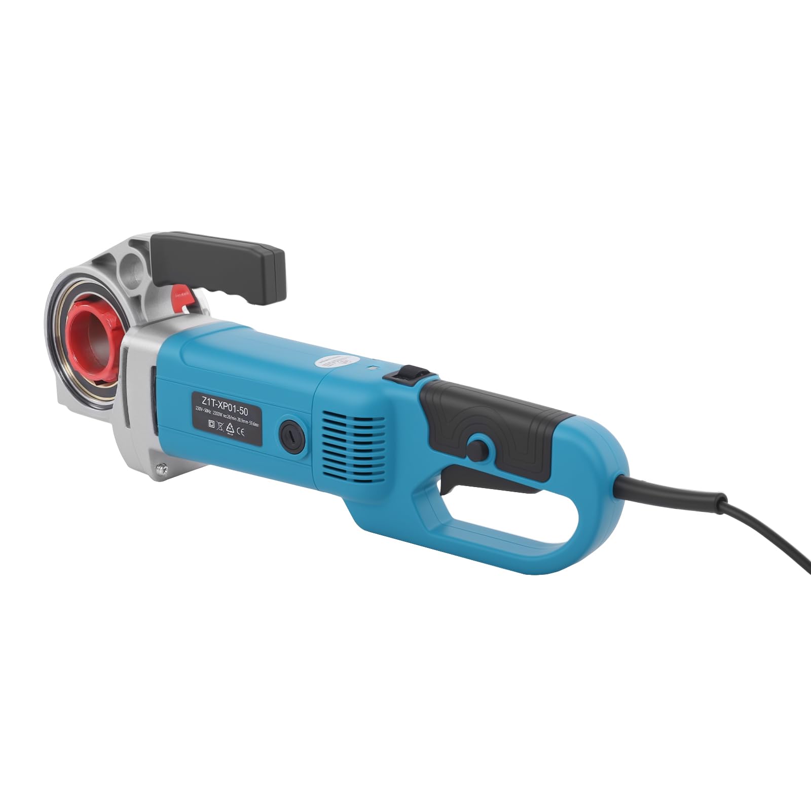 Kit de tarauds électriques 53 x 19,5 cm (taille de la machine L x l) 2300 W avec mallette de rangement et 6 filières